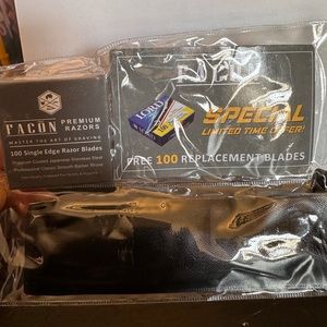 Facón Professional Straight Edge Barber Razor